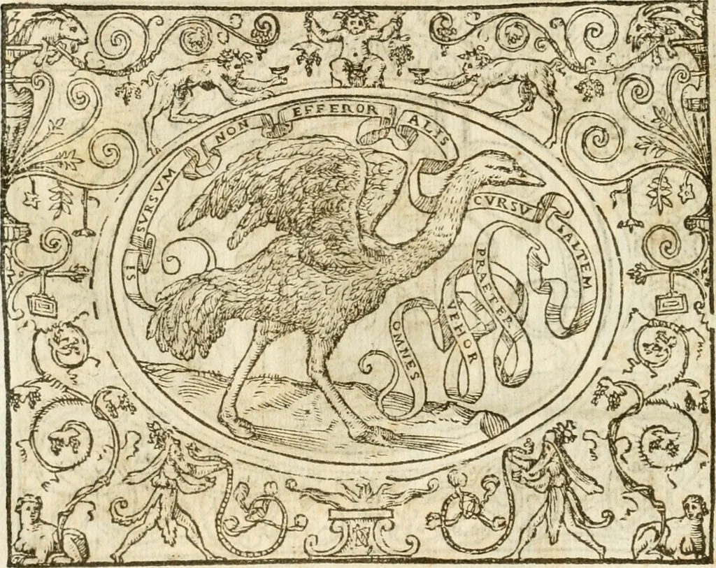 An illustration from Le sententiose imprese ; et, Dialogo, 1560, leaf 93
