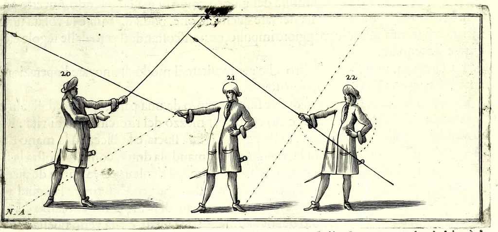 An illustration from L'esercizio accademico di picca, 1688, leaf 103