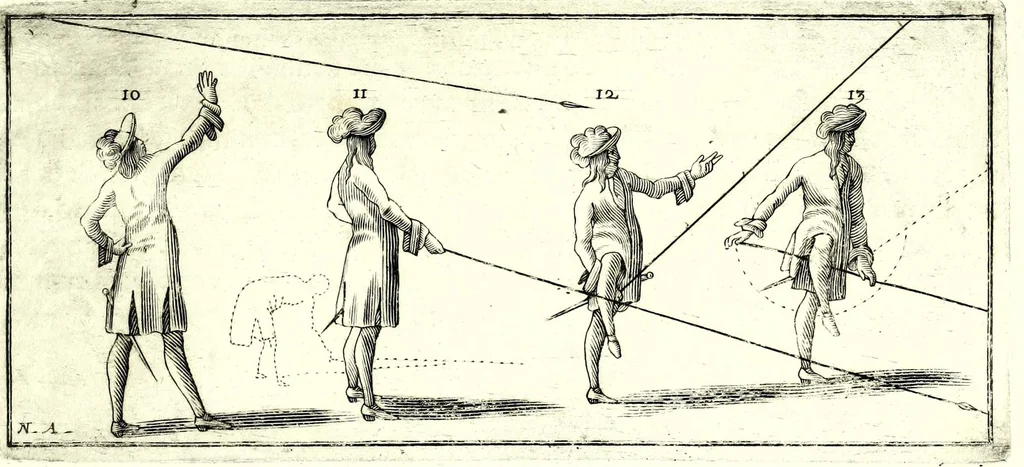 An illustration from L'esercizio accademico di picca, 1688, leaf 31