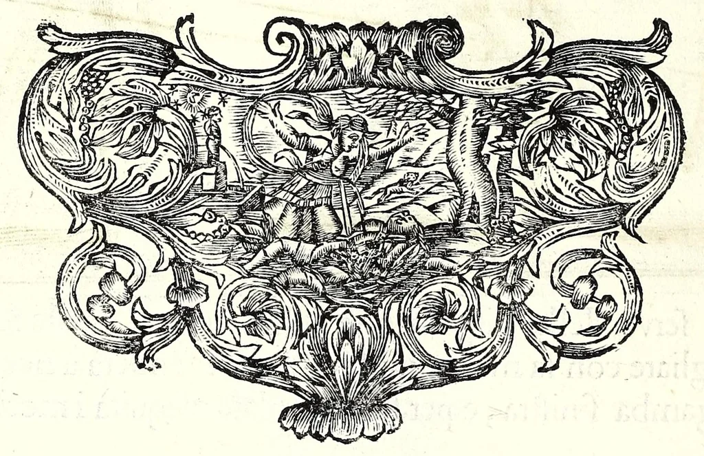 An illustration from L'esercizio accademico di picca, 1688, leaf 50