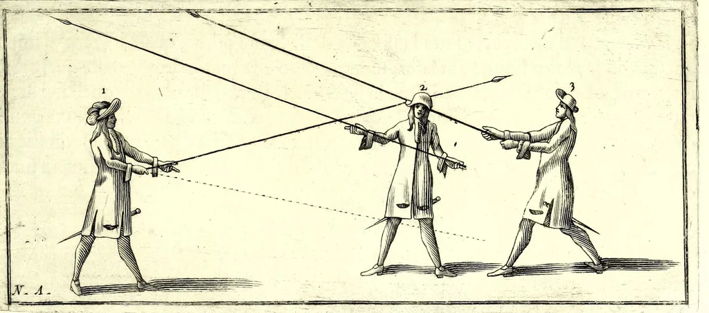 An illustration from L'esercizio accademico di picca, 1688, leaf 89