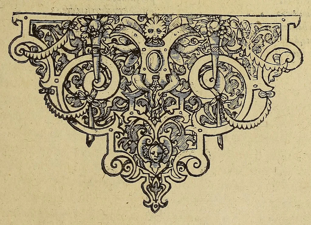 An illustration from Les essais de Michel seigneur de Montaigne, 1595, leaf 789