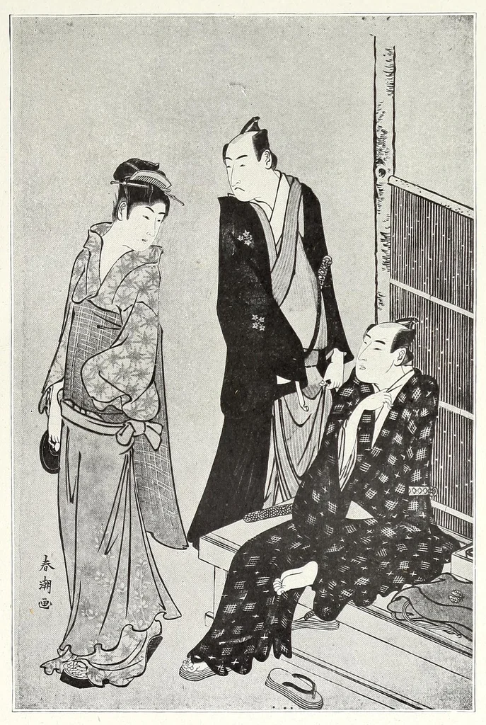 An illustration from Les estampes japonaises, 1910, leaf 269