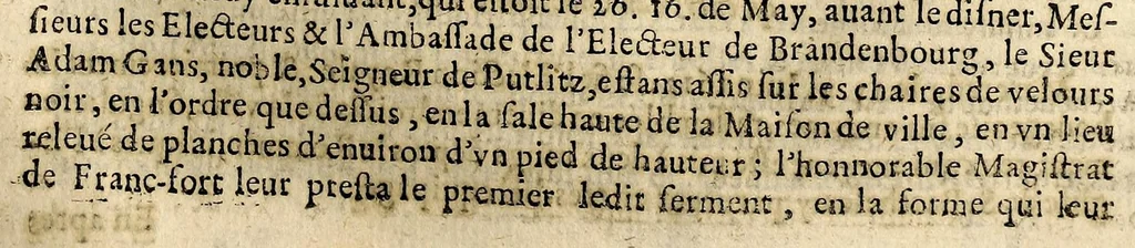 An illustration from Les estats, empires, et principautez du monde, representés par la description des pays, mœurs des habitans ... Auec l'origine de toutes les religions, & de tous les cheualiers & ordres militaires., 1644, leaf 737