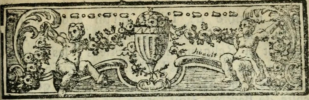 An illustration from Les fables égyptiennes et grecques : dévoilées & réduites au même principe, avec une explication des hiéroglyphes, et de la guerre de Troye, 1786, leaf 8