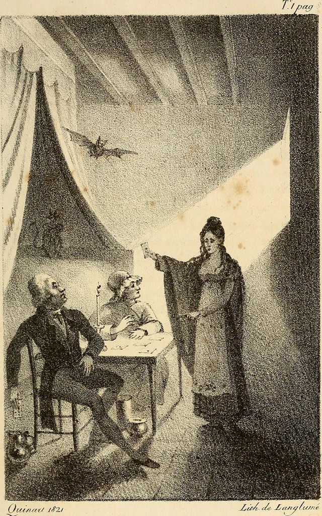 An illustration from Les Farfadets, ou Tous les démons ne sont pas de l'autre monde, 1821, leaf 108