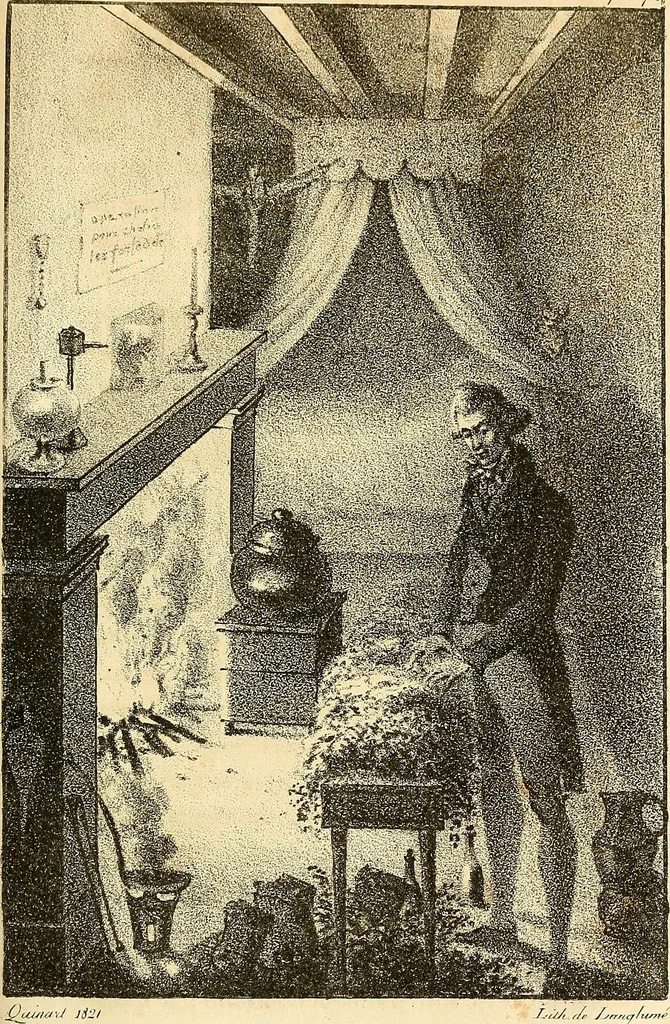 An illustration from Les Farfadets, ou Tous les démons ne sont pas de l'autre monde, 1821, leaf 174
