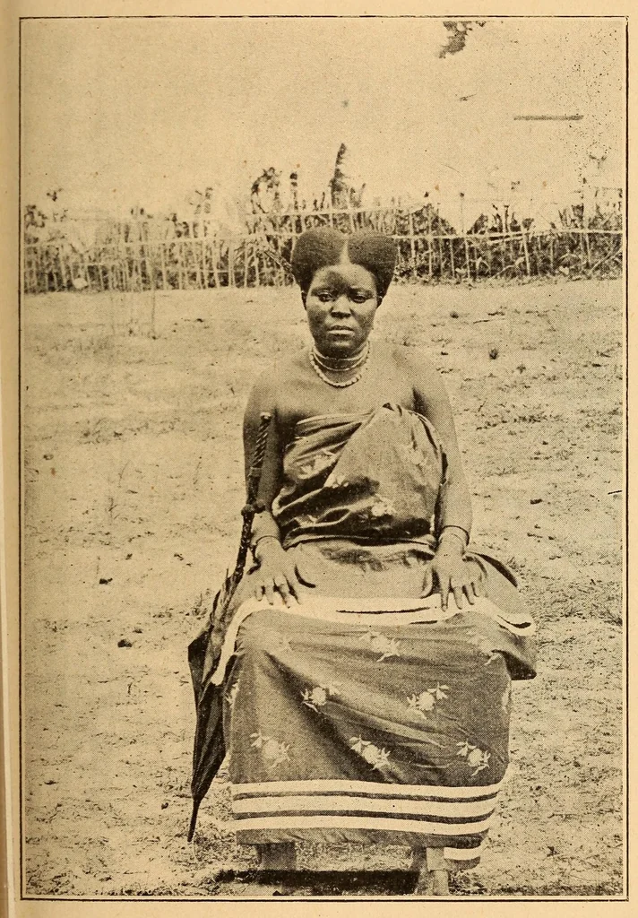An illustration from Les femmes au Congo, 1898, leaf 149