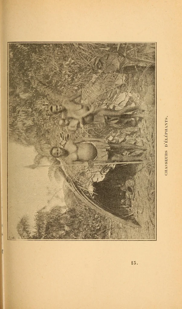 An illustration from Les femmes au Congo, 1898, leaf 197
