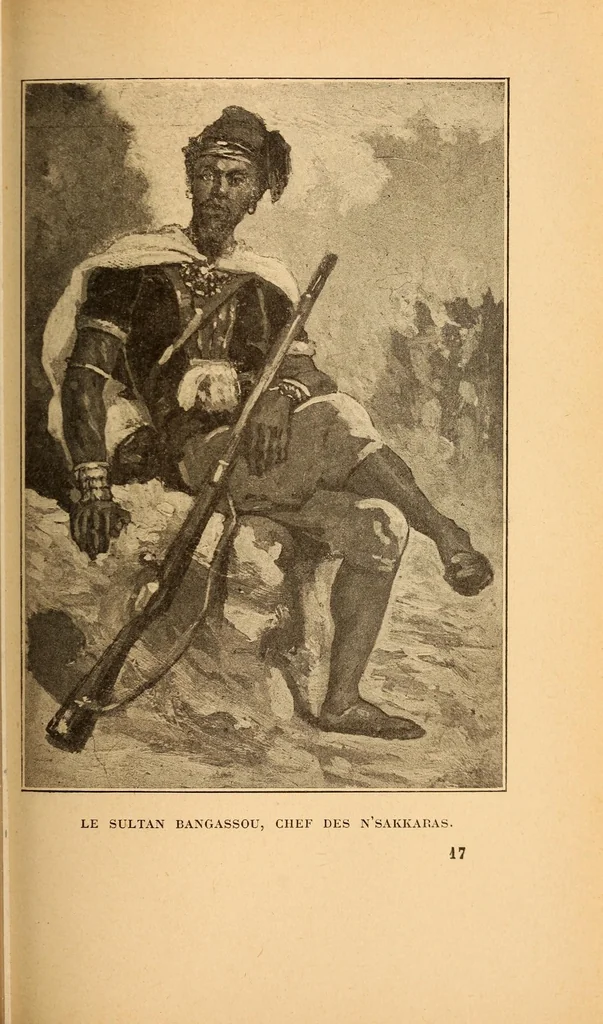 An illustration from Les femmes au Congo, 1898, leaf 217