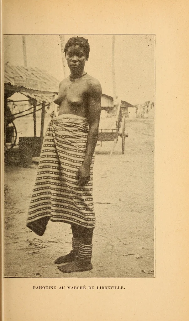 An illustration from Les femmes au Congo, 1898, leaf 79