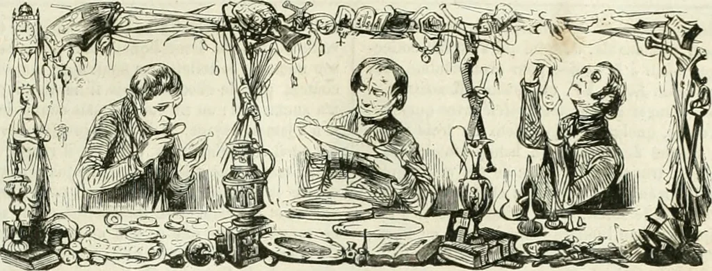 An illustration from Les Français peints par eux-mêmes, 1853, leaf 100