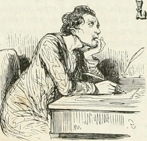 An illustration from Les Français peints par eux-mêmes, 1853, leaf 105