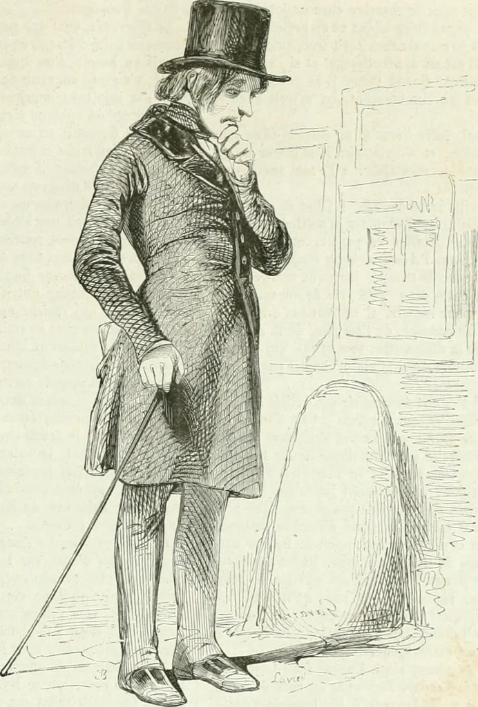 An illustration from Les Français peints par eux-mêmes, 1853, leaf 106