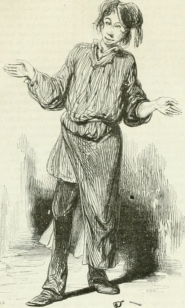 An illustration from Les Français peints par eux-mêmes, 1853, leaf 112