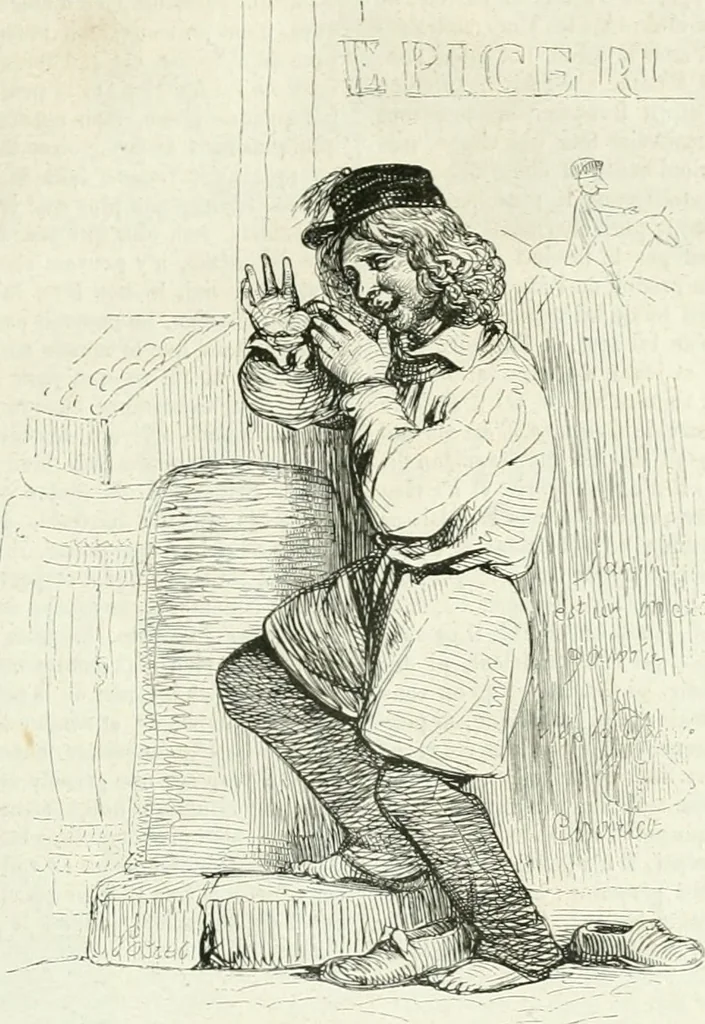 An illustration from Les Français peints par eux-mêmes, 1853, leaf 114