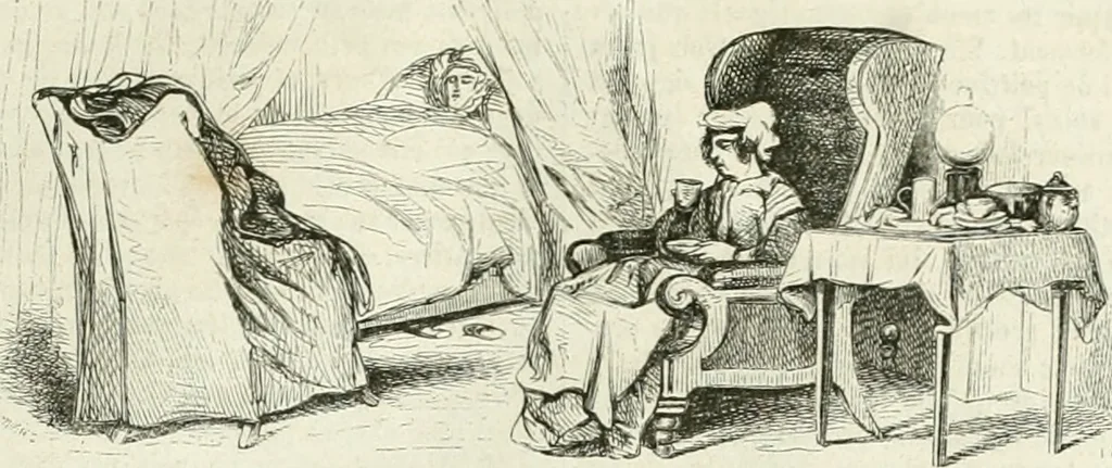 An illustration from Les Français peints par eux-mêmes, 1853, leaf 116