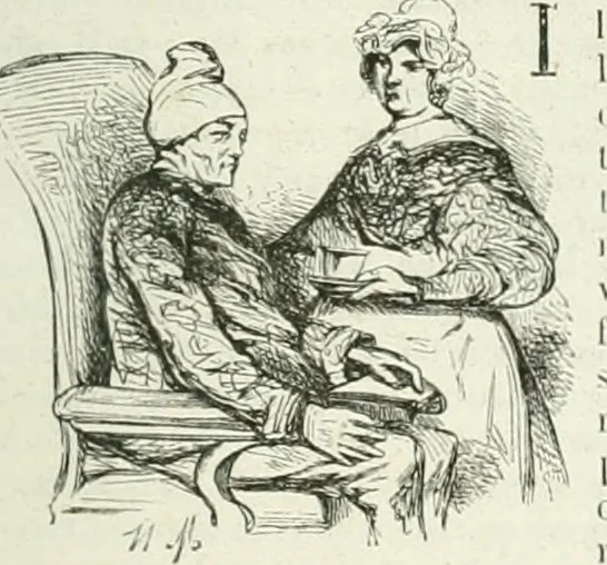 An illustration from Les Français peints par eux-mêmes, 1853, leaf 116