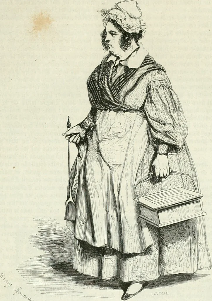 An illustration from Les Français peints par eux-mêmes, 1853, leaf 118