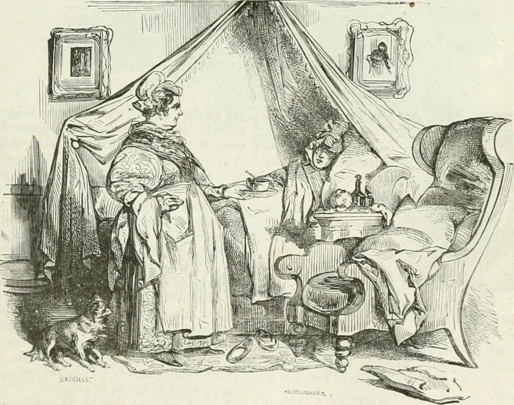 An illustration from Les Français peints par eux-mêmes, 1853, leaf 120
