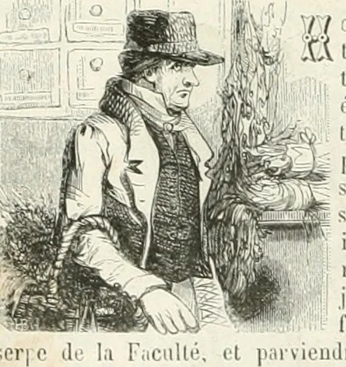 An illustration from Les Français peints par eux-mêmes, 1853, leaf 121