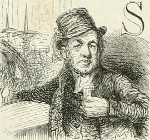 An illustration from Les Français peints par eux-mêmes, 1853, leaf 125