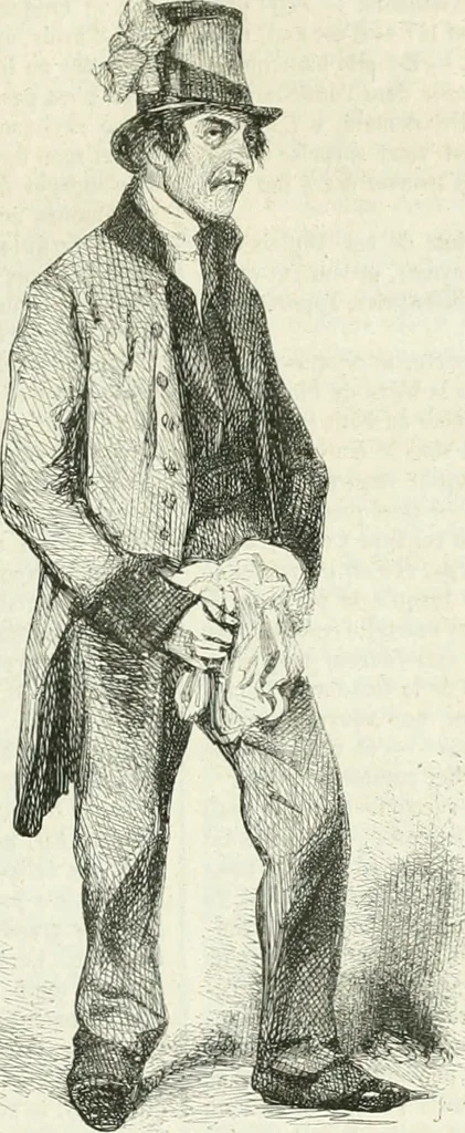 An illustration from Les Français peints par eux-mêmes, 1853, leaf 126