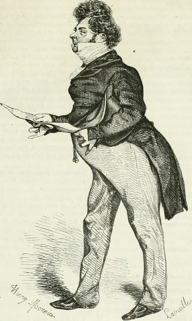 An illustration from Les Français peints par eux-mêmes, 1853, leaf 134