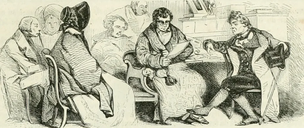 An illustration from Les Français peints par eux-mêmes, 1853, leaf 138
