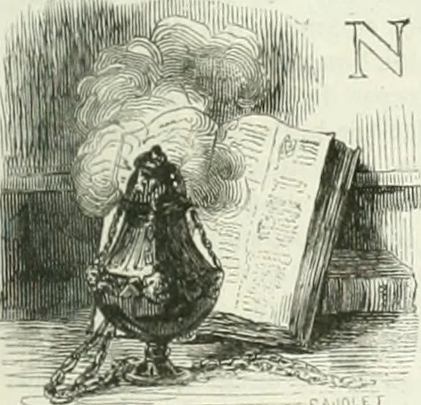 An illustration from Les Français peints par eux-mêmes, 1853, leaf 148