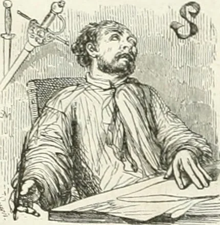 An illustration from Les Français peints par eux-mêmes, 1853, leaf 15