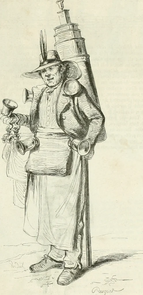 An illustration from Les Français peints par eux-mêmes, 1853, leaf 164