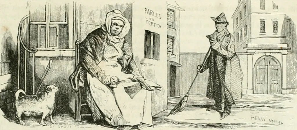 An illustration from Les Français peints par eux-mêmes, 1853, leaf 166