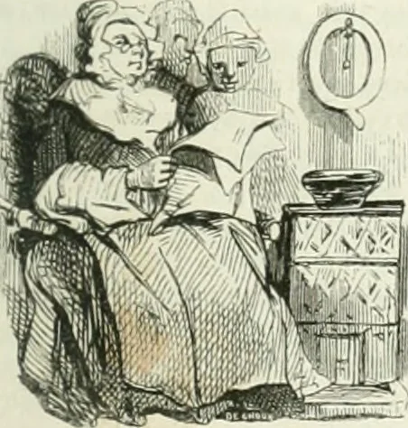 An illustration from Les Français peints par eux-mêmes, 1853, leaf 166