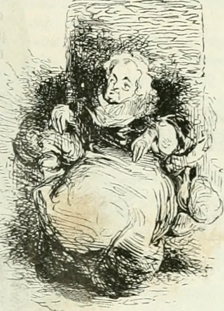 An illustration from Les Français peints par eux-mêmes, 1853, leaf 168