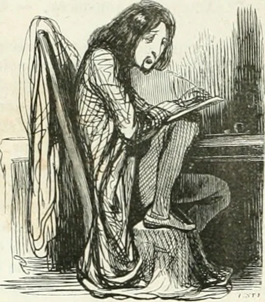 An illustration from Les Français peints par eux-mêmes, 1853, leaf 17