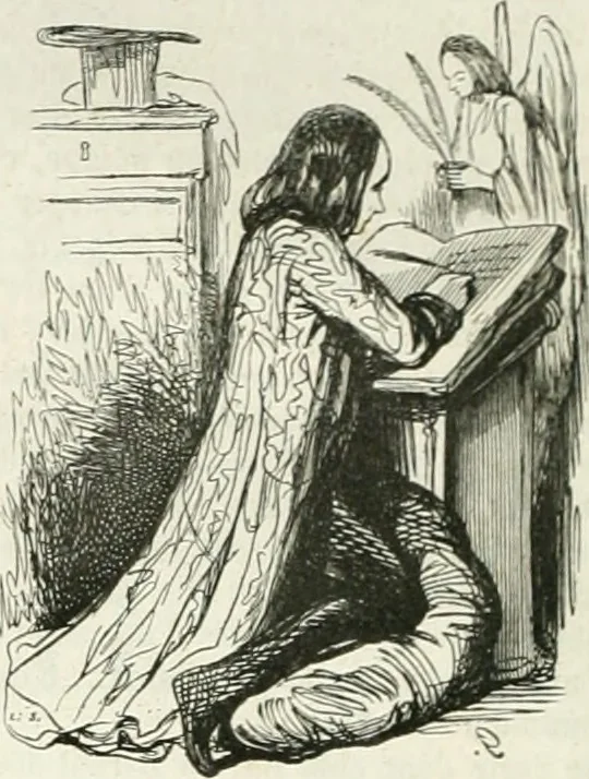 An illustration from Les Français peints par eux-mêmes, 1853, leaf 17