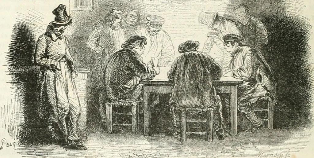 An illustration from Les Français peints par eux-mêmes, 1853, leaf 181