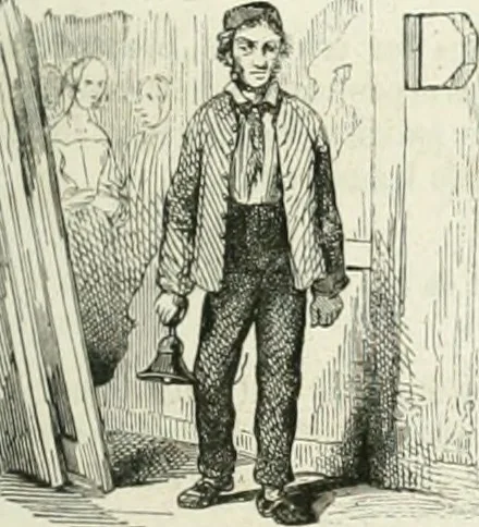 An illustration from Les Français peints par eux-mêmes, 1853, leaf 182