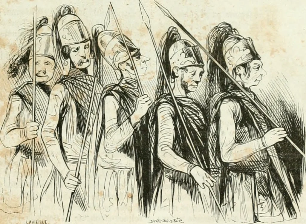 An illustration from Les Français peints par eux-mêmes, 1853, leaf 188