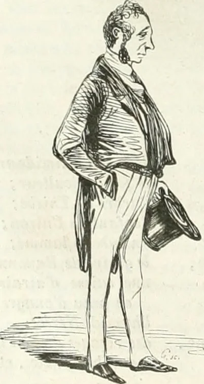 An illustration from Les Français peints par eux-mêmes, 1853, leaf 19