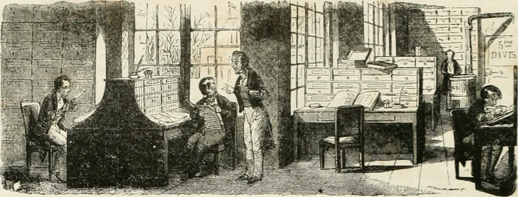 An illustration from Les Français peints par eux-mêmes, 1853, leaf 193
