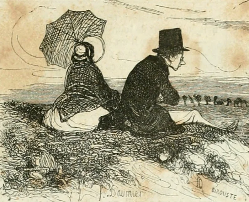 An illustration from Les Français peints par eux-mêmes, 1853, leaf 198