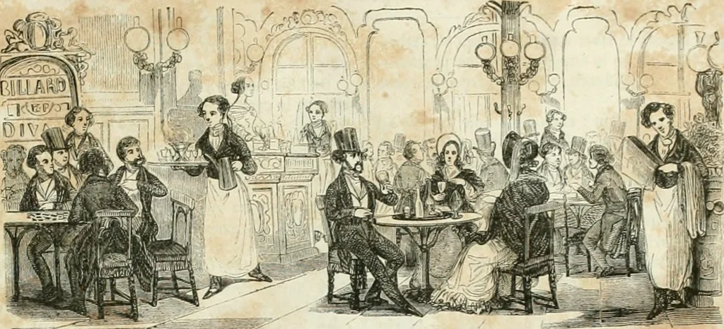 An illustration from Les Français peints par eux-mêmes, 1853, leaf 208