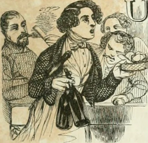 An illustration from Les Français peints par eux-mêmes, 1853, leaf 208
