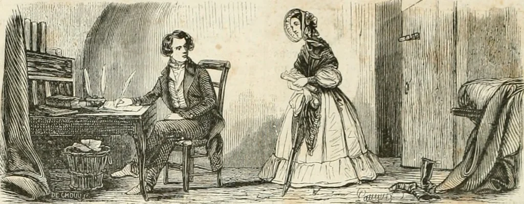 An illustration from Les Français peints par eux-mêmes, 1853, leaf 213