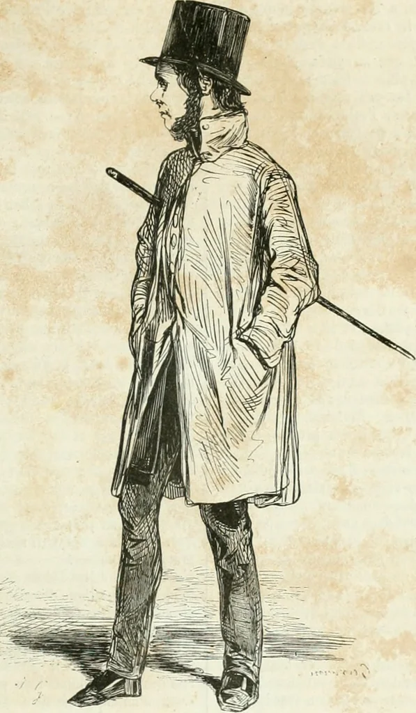 An illustration from Les Français peints par eux-mêmes, 1853, leaf 214