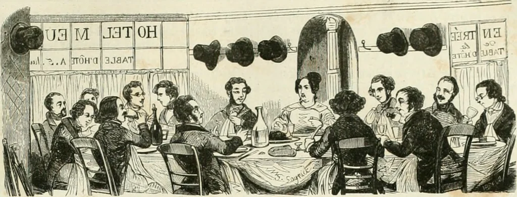 An illustration from Les Français peints par eux-mêmes, 1853, leaf 218