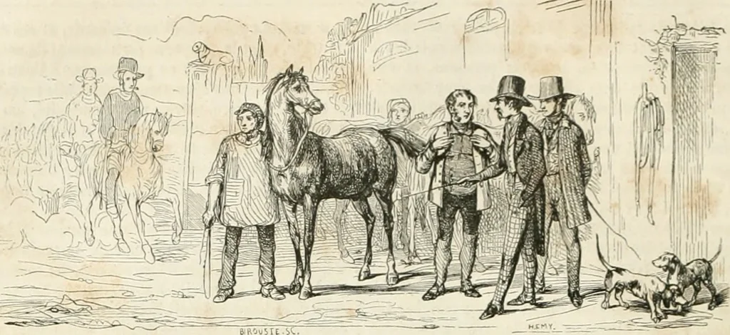 An illustration from Les Français peints par eux-mêmes, 1853, leaf 223