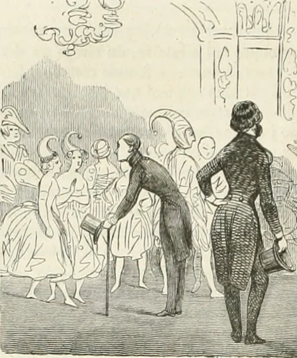 An illustration from Les Français peints par eux-mêmes, 1853, leaf 233